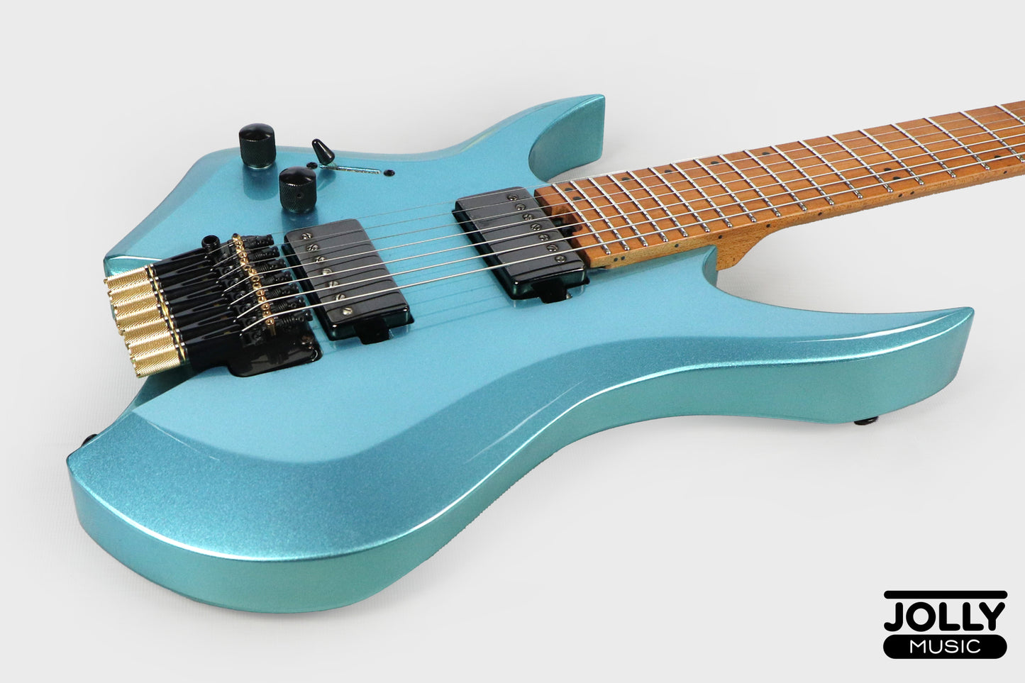 JCraft Aeon Headless 7-Str Trem LEFT HAND HT7-3 LH - Lake Placid Blue