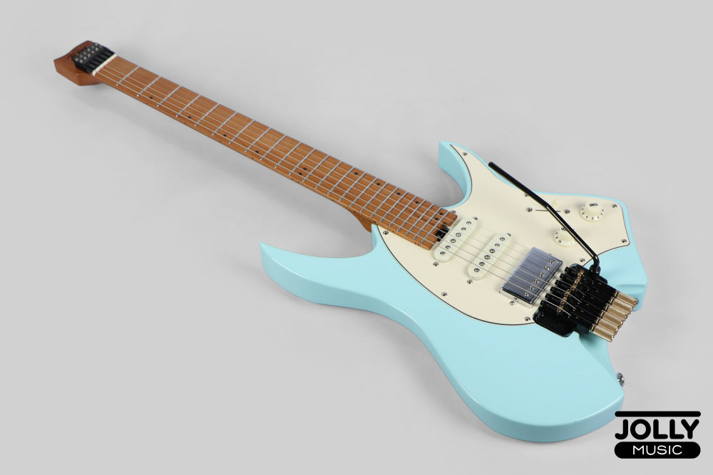 JCraft Aeon Headless Fusion HSS Electric Guitar HTP-3 - Sonic Blue