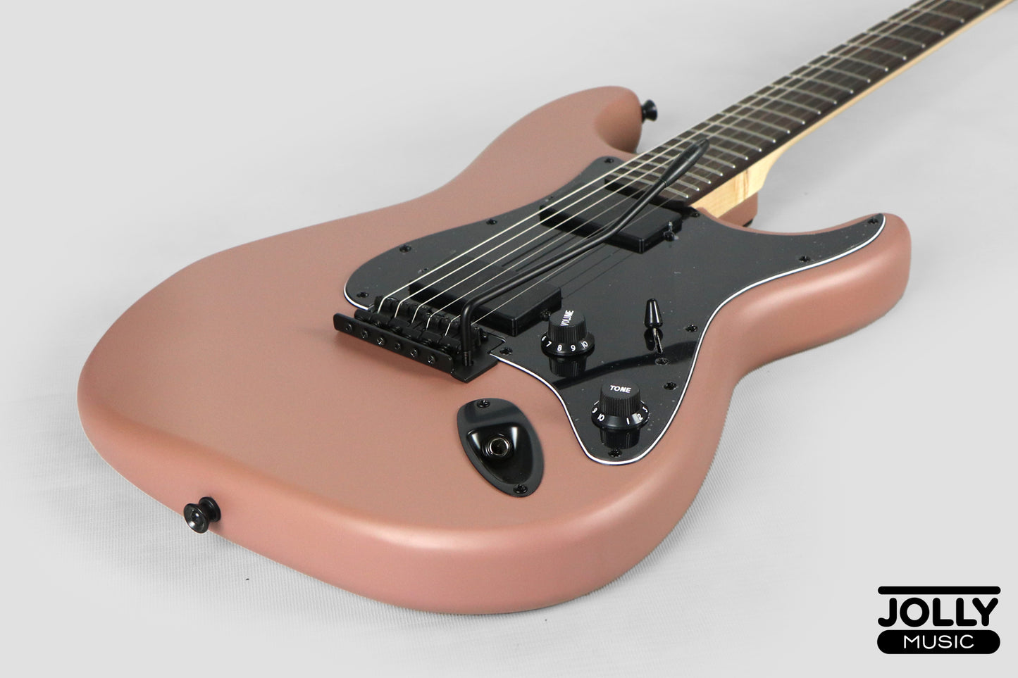 JCraft X Series LSX-2 HH Stratocaster Stainless Frets Electric Guitar - Turkish Coffee