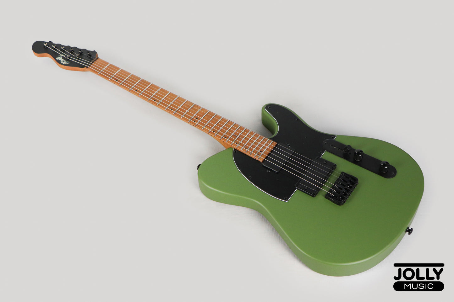 J Craft X Series LTX-3A Active 24 Fret Electric Guitar - Army Green