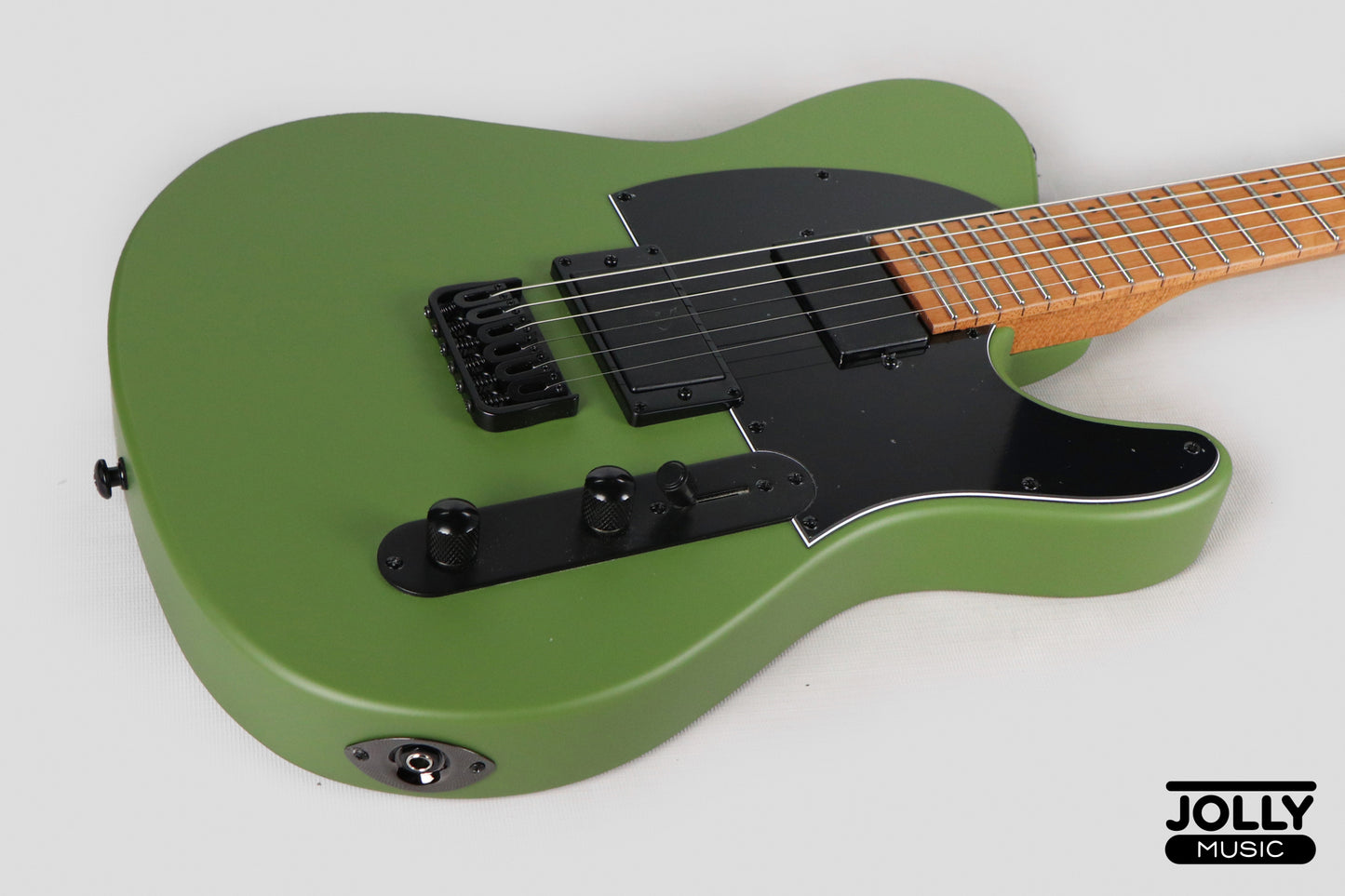 J Craft X Series LTX-3A Active 24 Fret Electric Guitar - Army Green