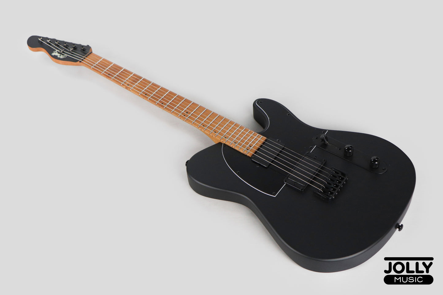 J Craft X Series LTX-3A Active 24 Fret Electric Guitar - Shadow Black