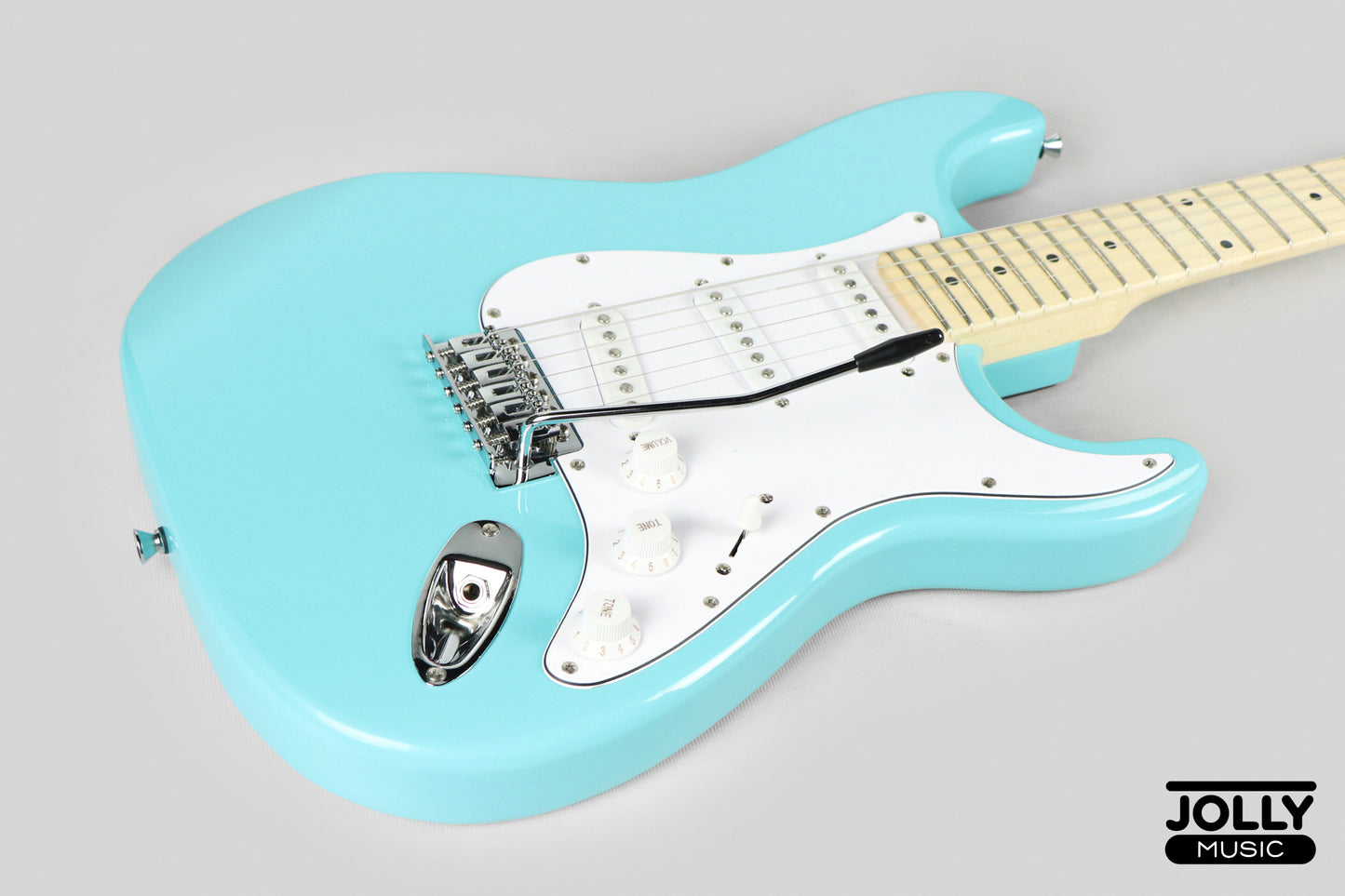 JCraft S-1 S-Style Electric Guitar with Gigbag - Fountain Blue