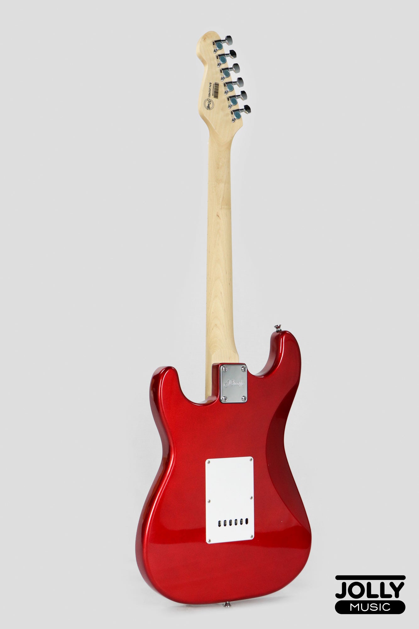 JCraft S-1H HSS Electric Guitar with Gigbag - Candy Apple Red