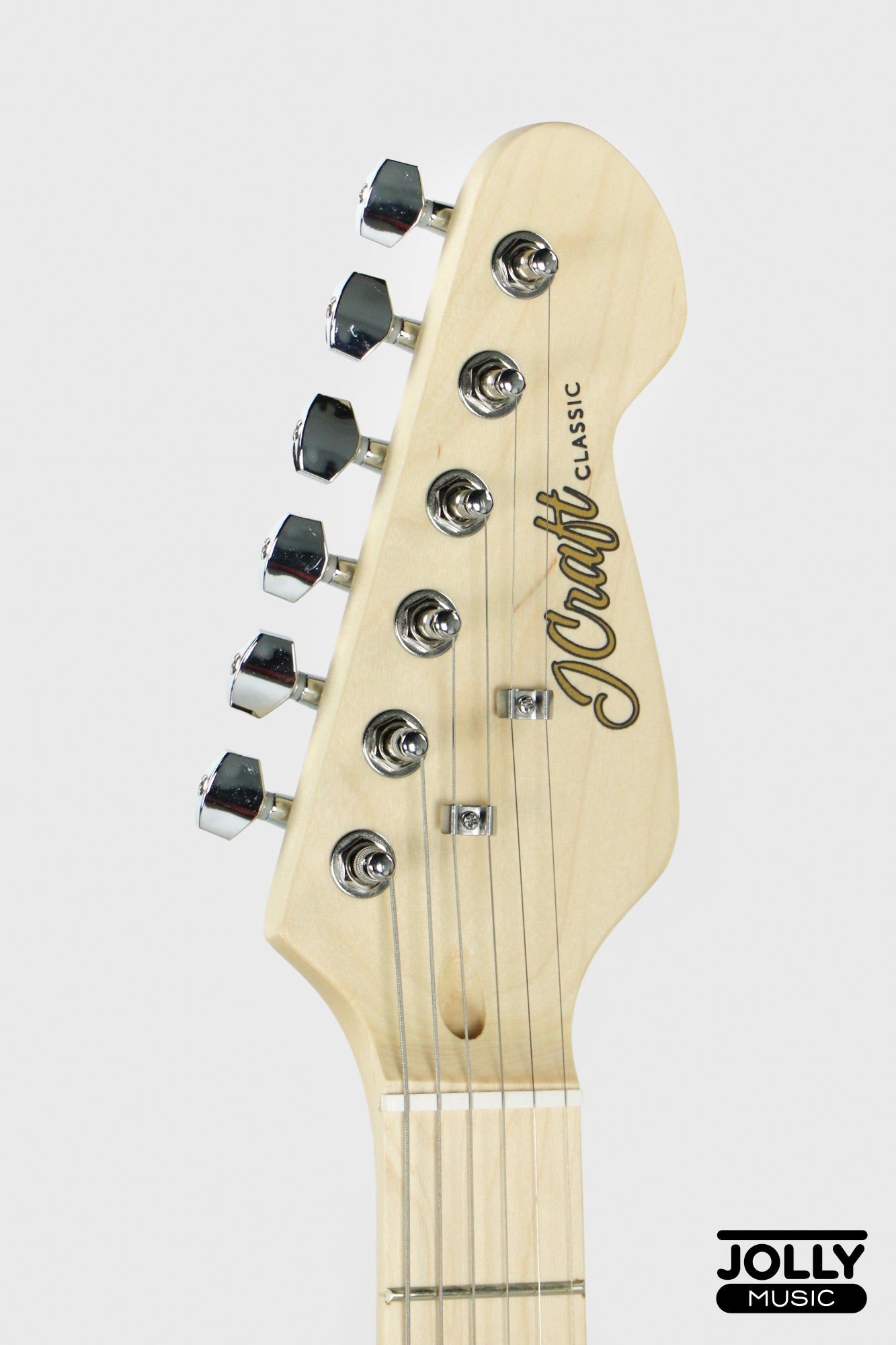 JCraft S-1H HSS Electric Guitar with Gigbag - Surf Green