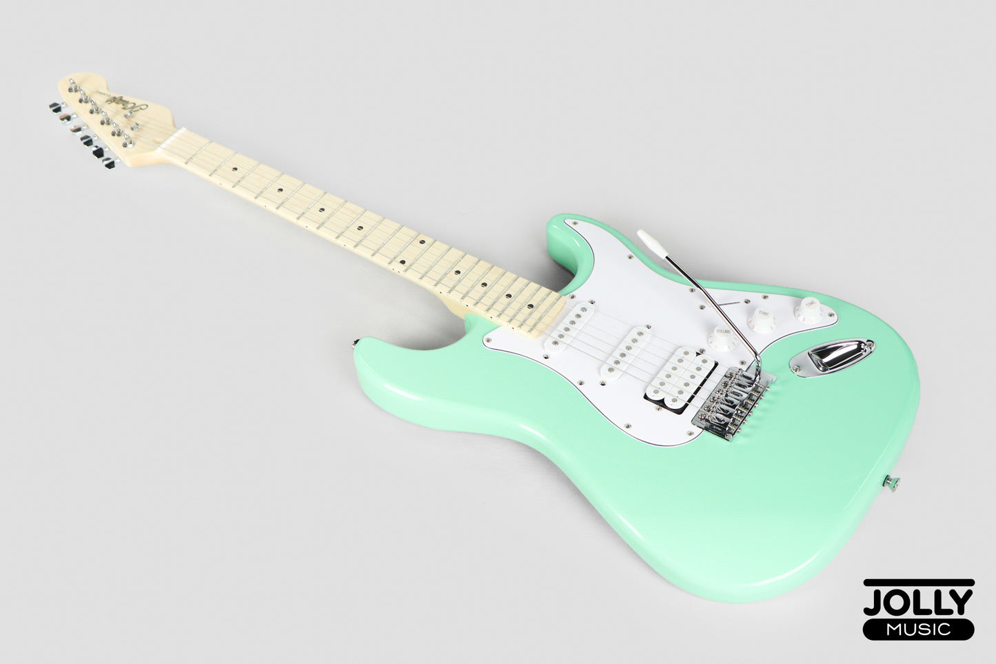JCraft S-1H HSS Electric Guitar with Gigbag - Surf Green