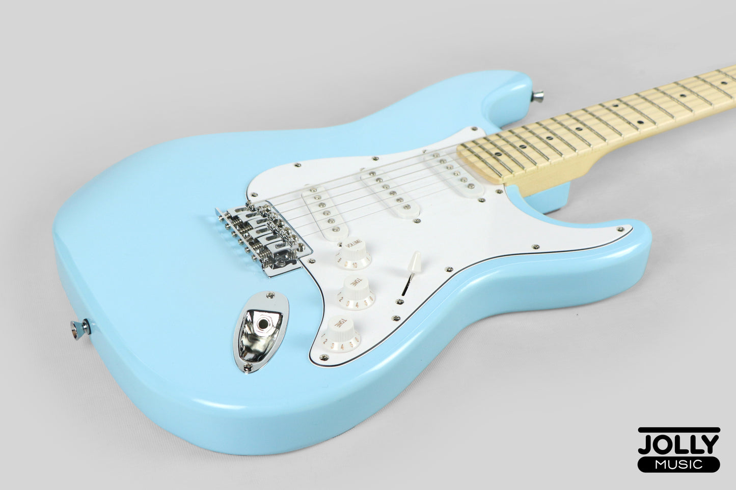 JCraft S-1 S-Style Electric Guitar with Gigbag - Light Blue