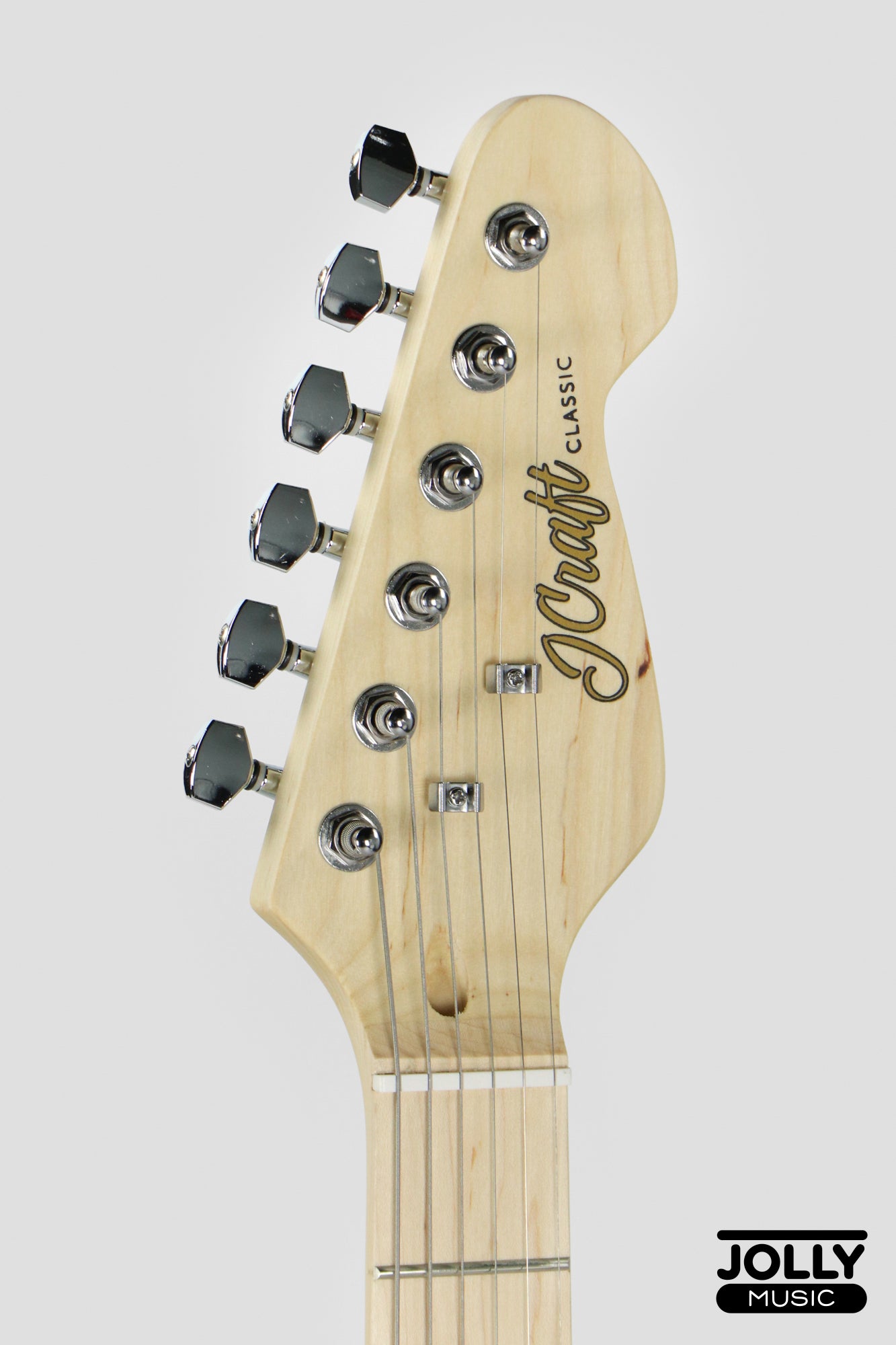JCraft S-1 S-Style Electric Guitar with Gigbag - Surf Green