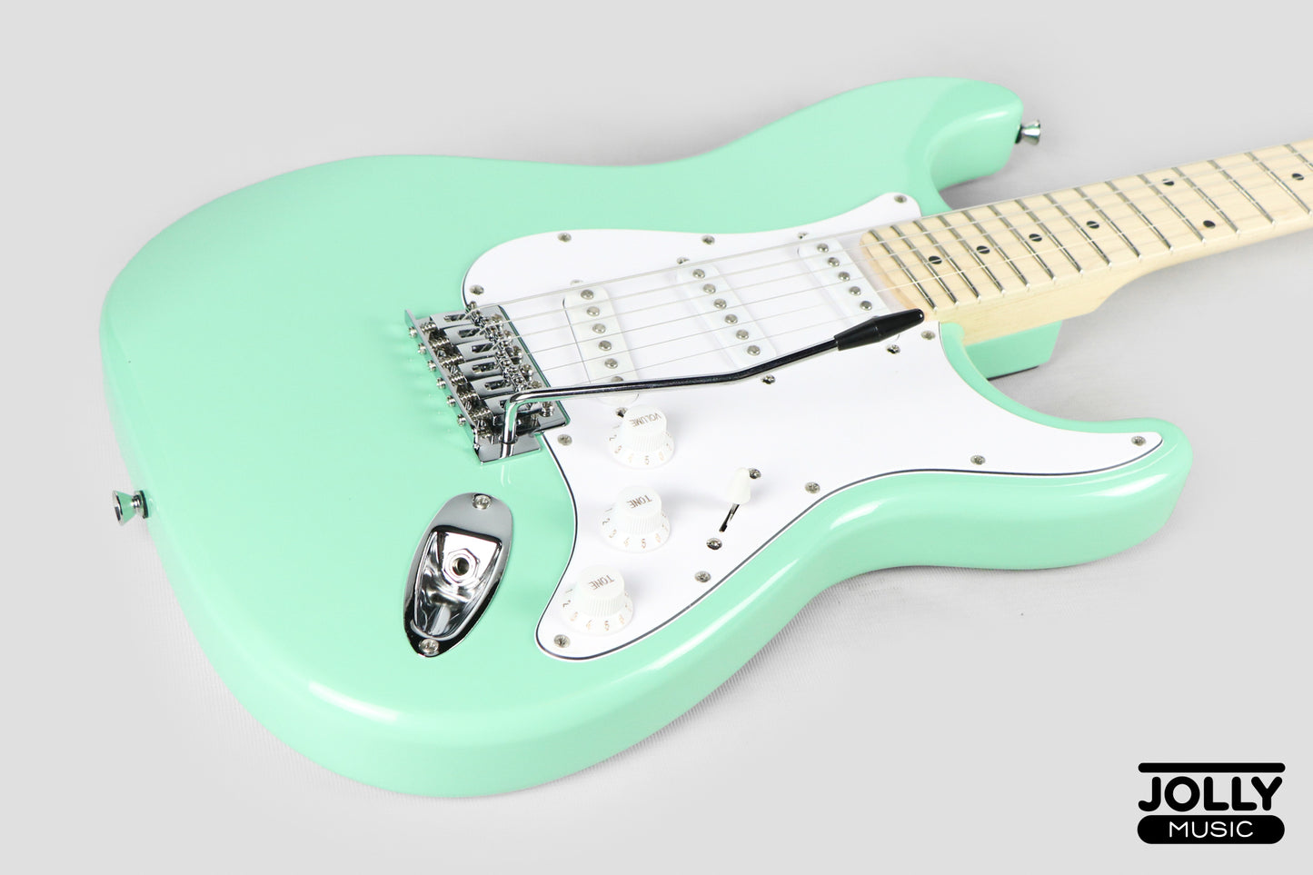 JCraft S-1 S-Style Electric Guitar with Gigbag - Surf Green