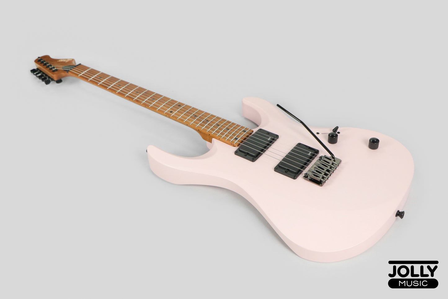 Luxars S-G37-MAX-S Superstrat High Grade Electric Guitar - Pink
