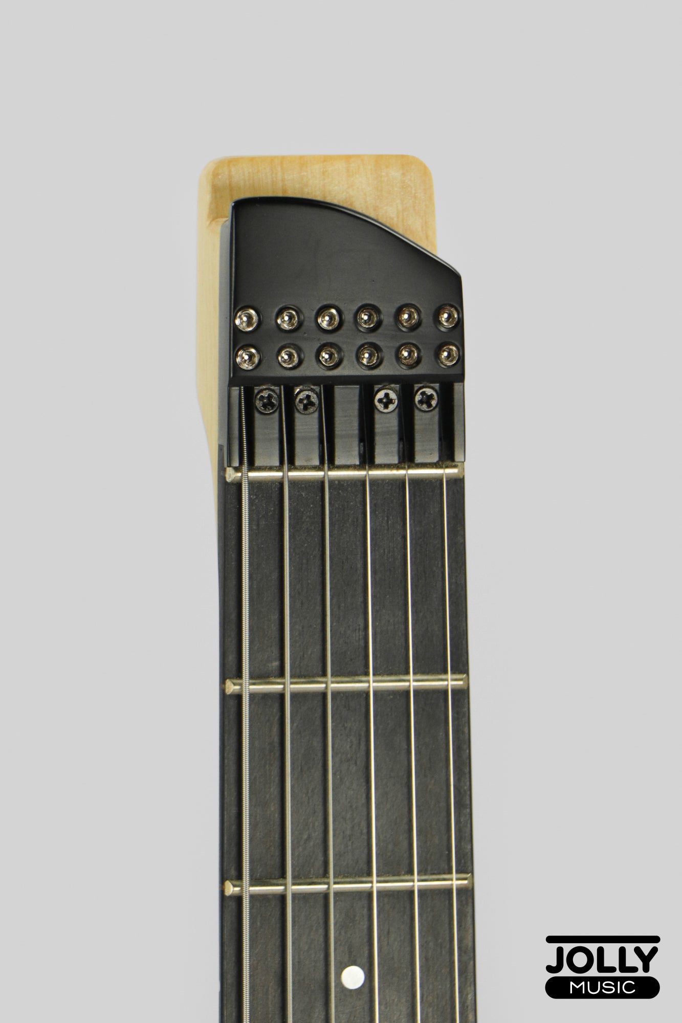 Luxars S-G62 Headless Electric Guitar Basswood Body Rosewood Fretboard - Natural