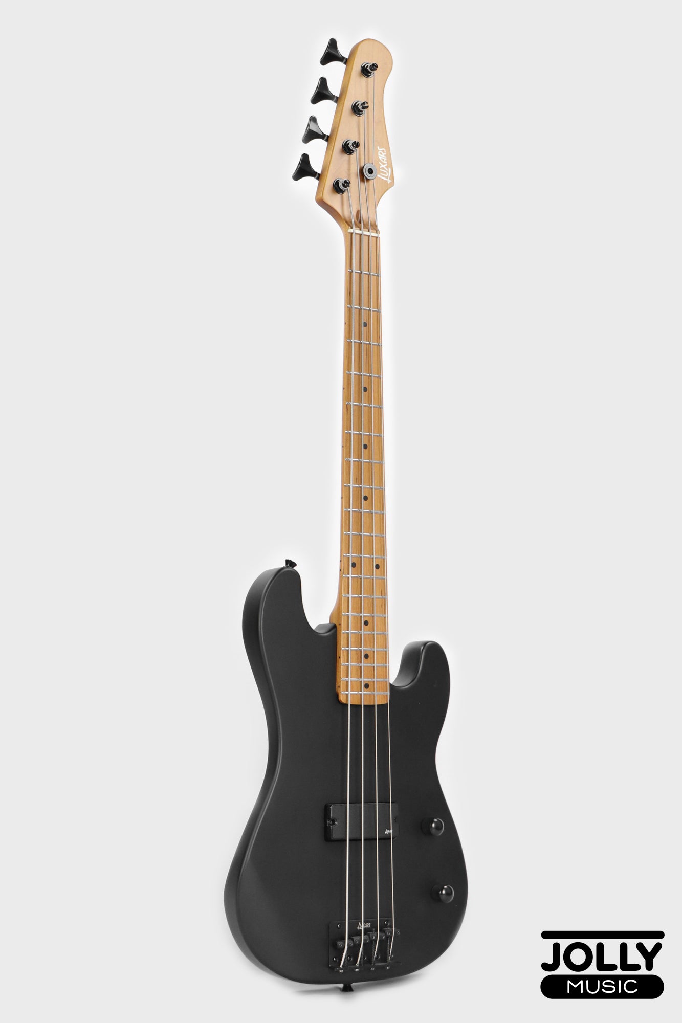 Luxars S-KB20 4-String Mini Bass Guitar - Black
