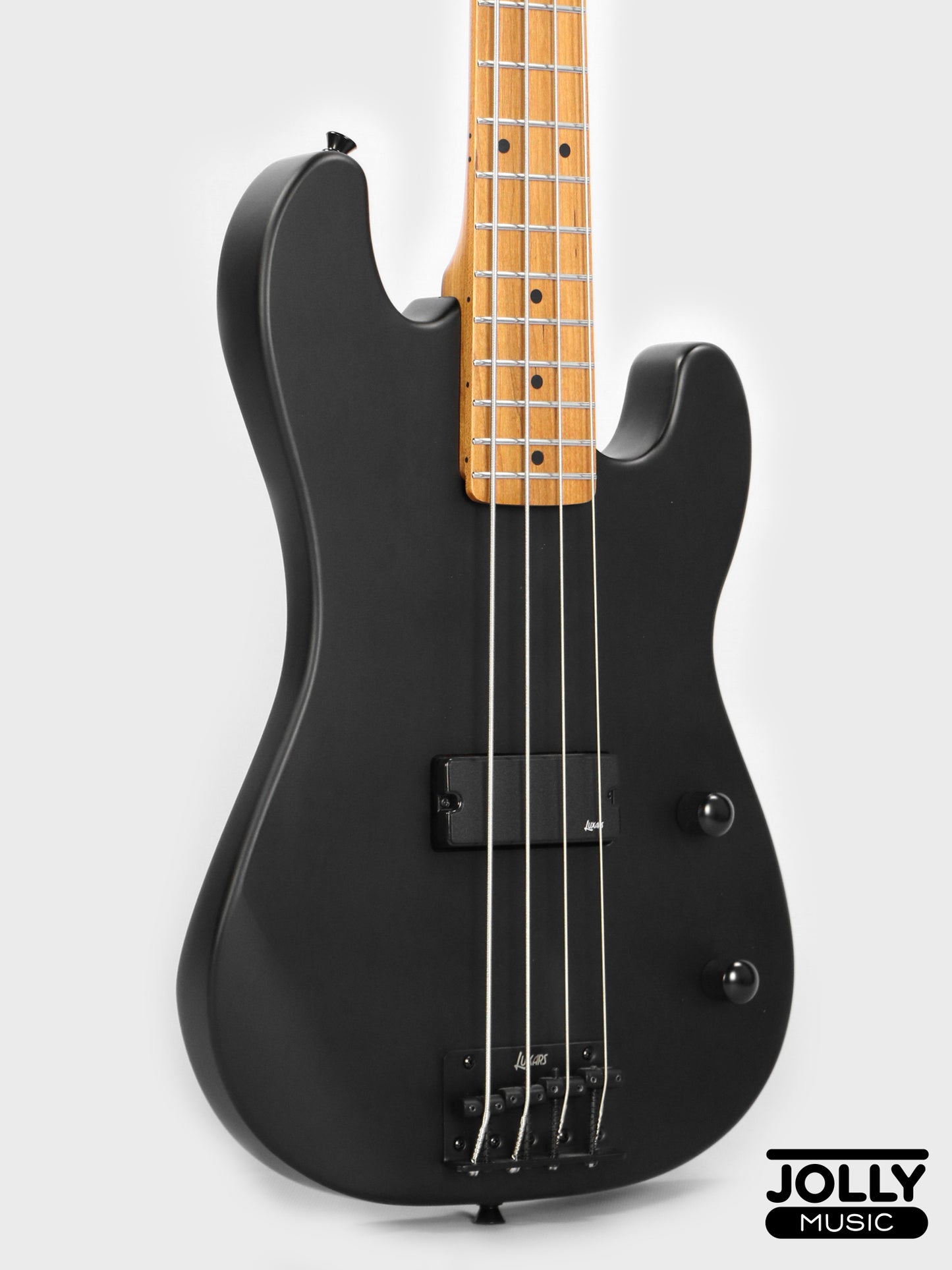 Luxars S-KB20 4-String Mini Bass Guitar - Black