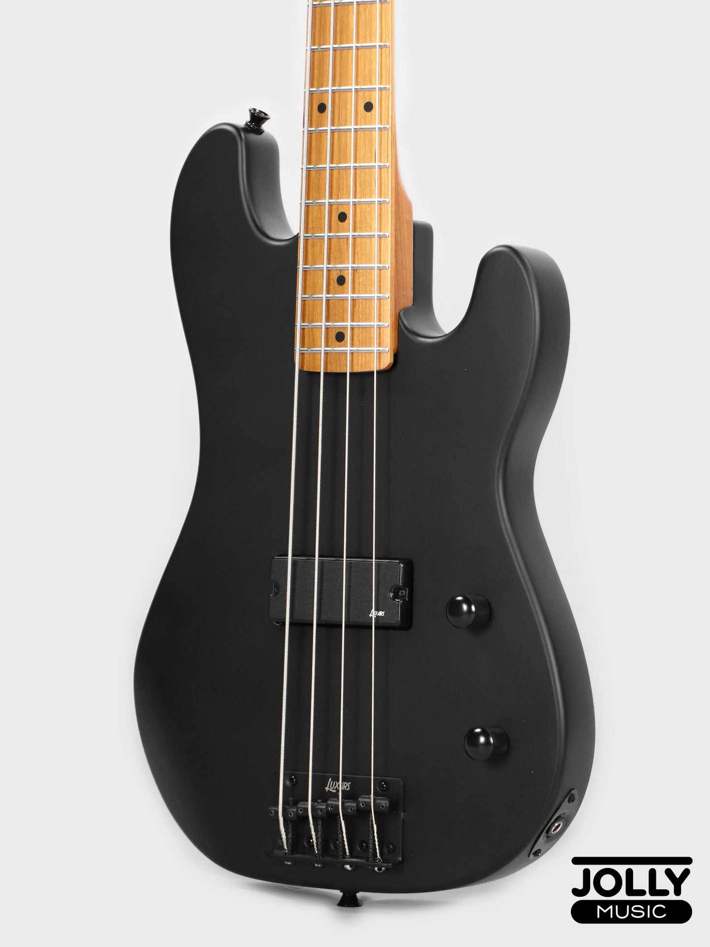 Luxars S-KB20 4-String Mini Bass Guitar - Black