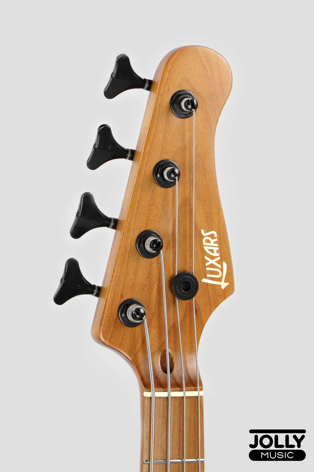 Luxars S-KB20 4-String Mini Bass Guitar - Cream