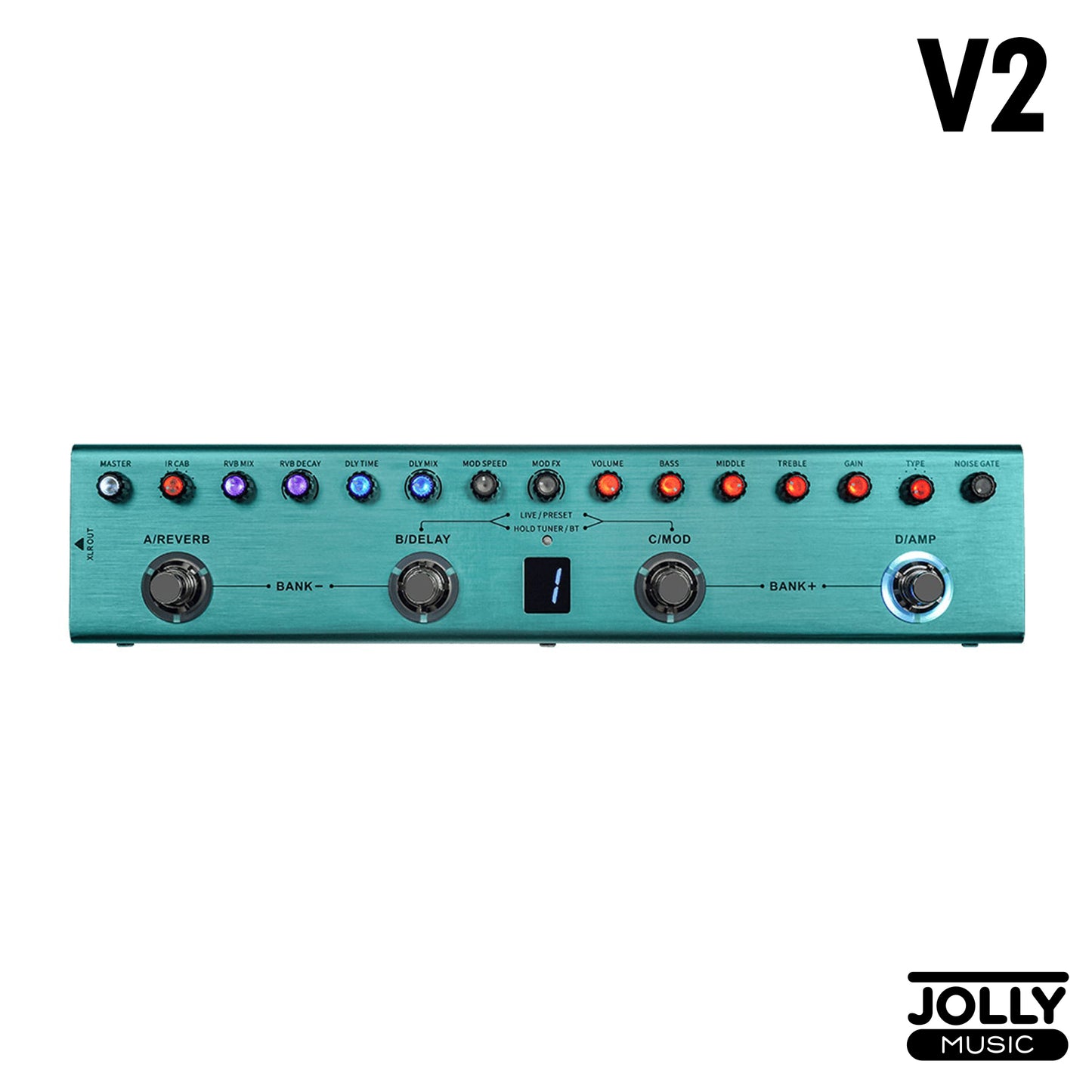 M-VAVE Tank-G V2 Multi-Effects Pedal