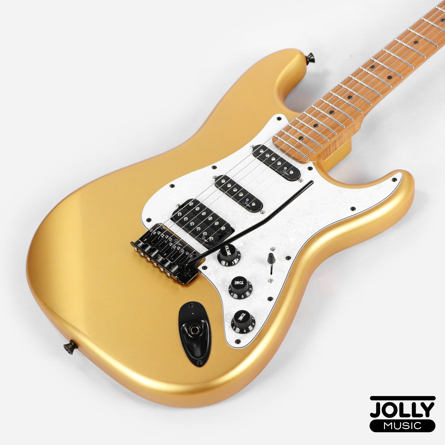 Smiger L-G2-MAX Stratocaster High Grade Electric Guitar - Gold