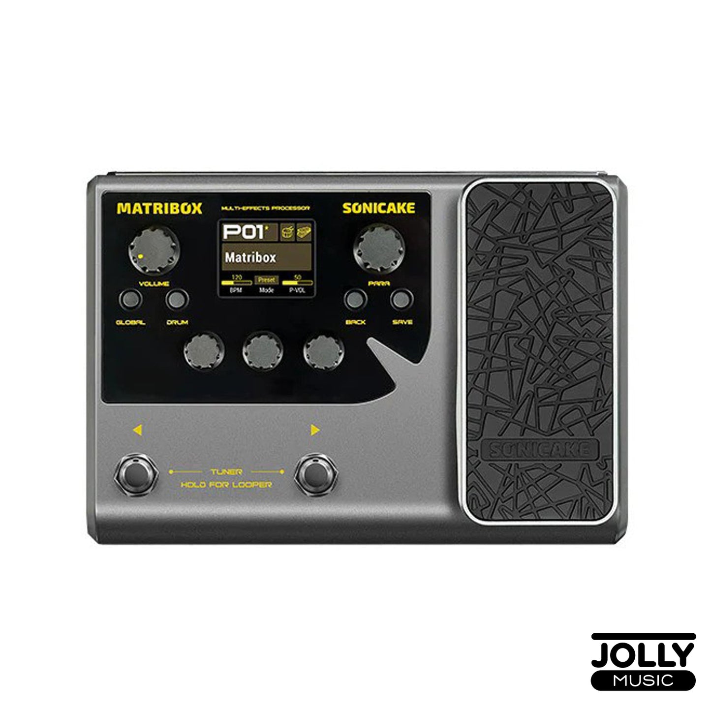 Sonicake Matribox QME-50BK Multi-Effects Pedal - Black