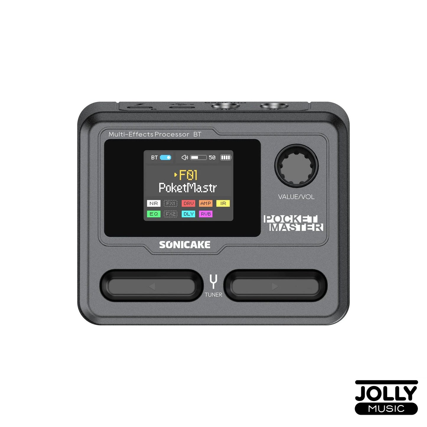 Sonicake Pocket Master QME-10BK Multi-Effects Pedal - Black
