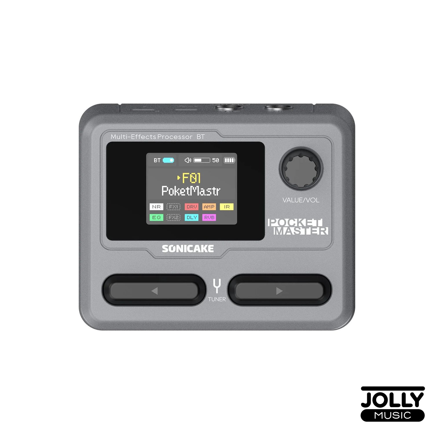 Sonicake Pocket Master QME-10GY Multi-Effects Pedal - Grey – Jolly