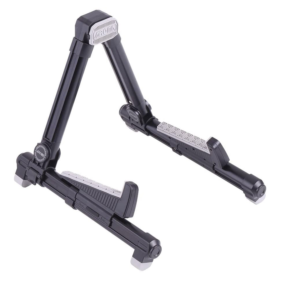 Aroma AGS-08 Aluminum Alloy A-Frame Folding Guitar Stand – Jolly Music