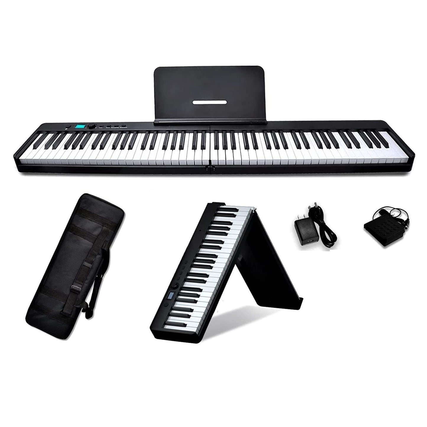 Brio BX-20 Leggiero Foldable Electronic Keyboard