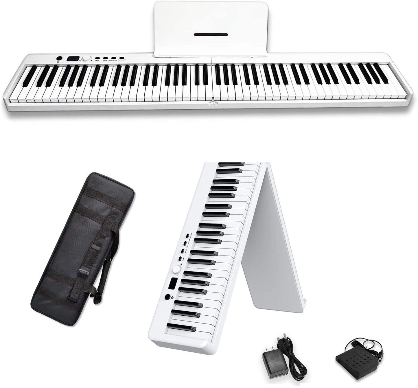 Brio BX-20 Leggiero Foldable Electronic Keyboard