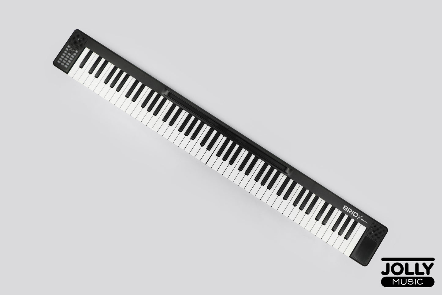 Brio BR-01 Vivace Foldable Electronic Keyboard (Black)