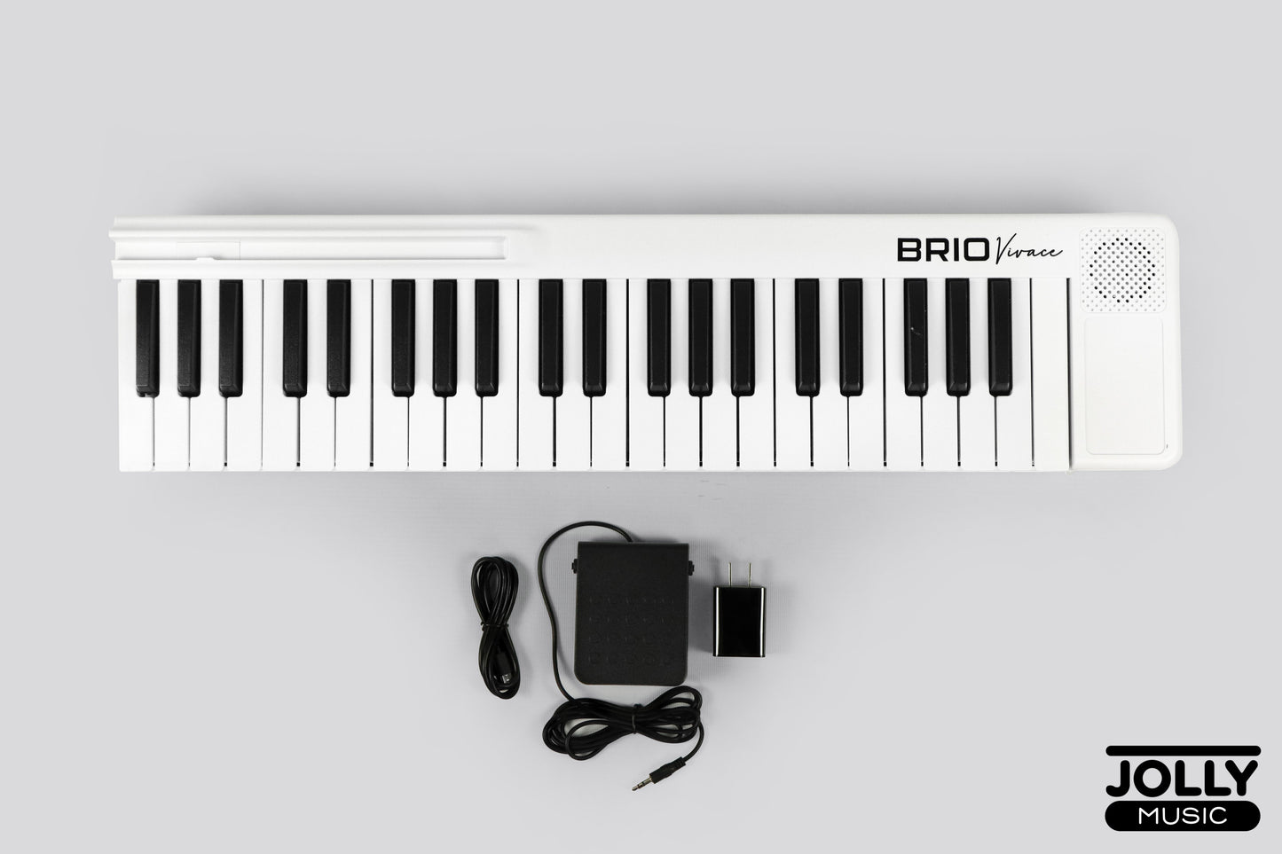 Brio BR-01 Vivace Foldable Electronic Keyboard (Black)