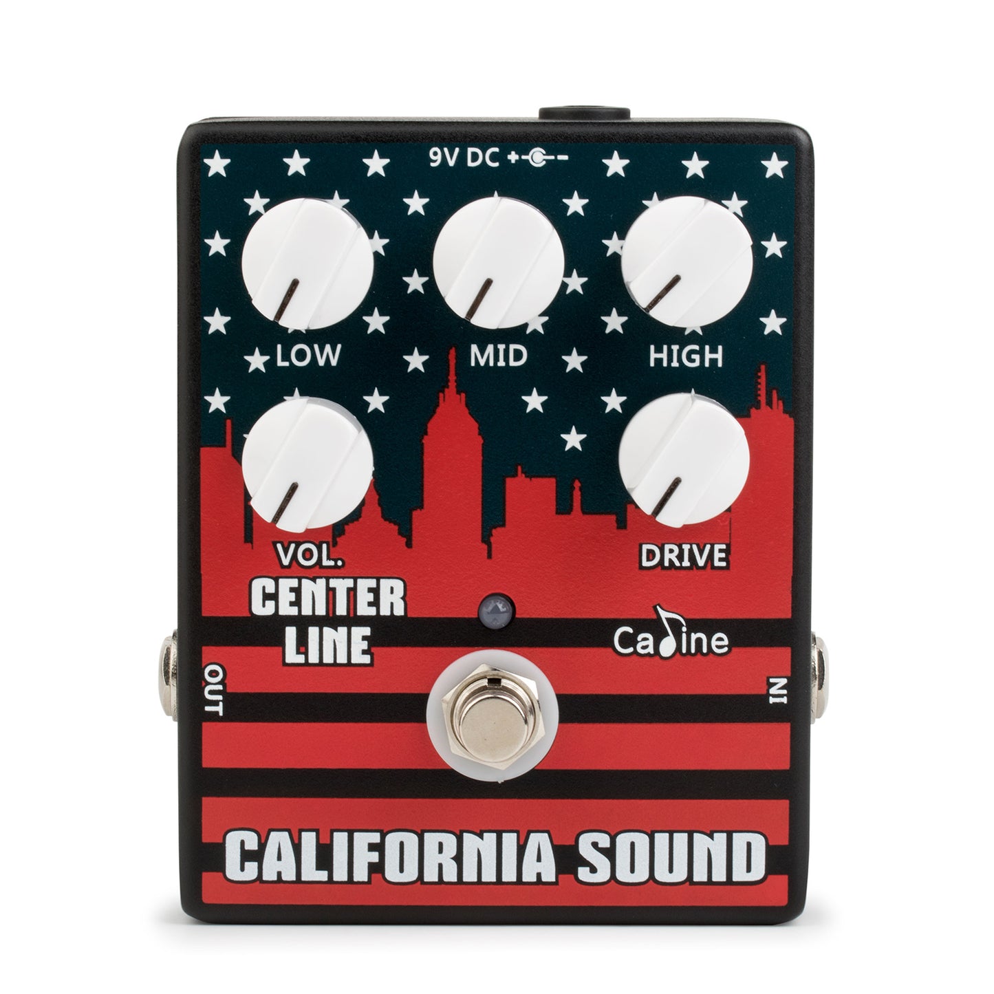 Caline CP-57 Center Line California Sound Mesa Boogie Style Guitar Drive Effects Pedal