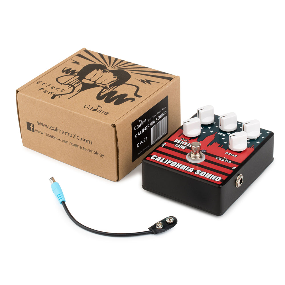 Caline CP-57 Center Line California Sound Mesa Boogie Style Guitar Drive Effects Pedal
