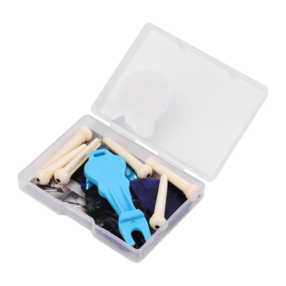 Ziko DG-168 Guitar Picks & Bridge Pin Set w/ Bridge Pin Puller