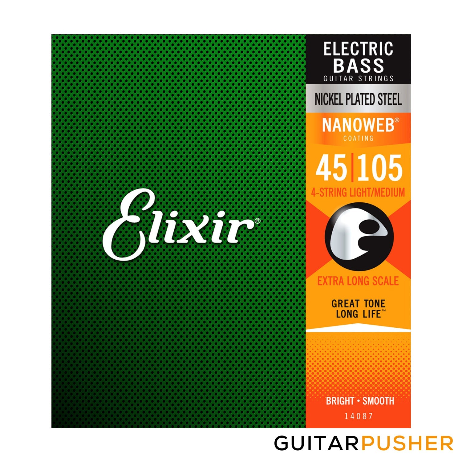 Elixir Electric Bass Nickel Plated Steel Bass Guitar Strings with