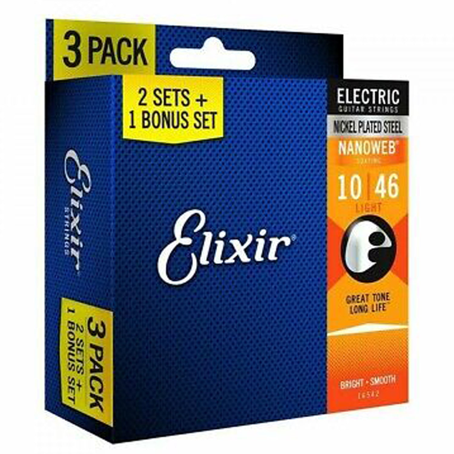 Elixir Electric Nickel Plated Steel Electric Guitar Strings with