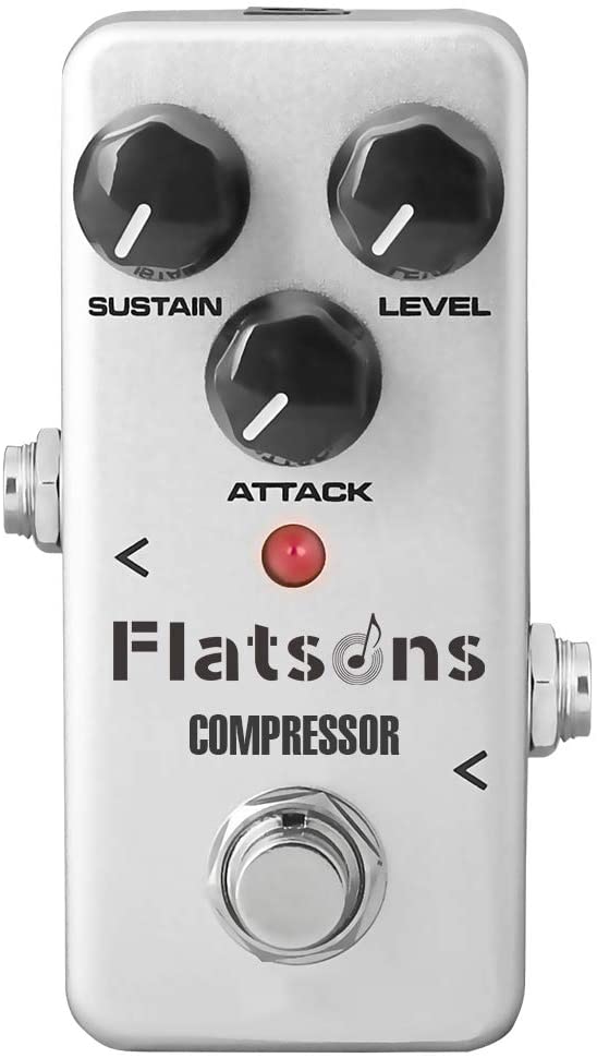 Pedale Effetto Compressore Per Chitarra Elettrica - Mini Design, Bypass Analogico, Alimentazione CA - Foto 7