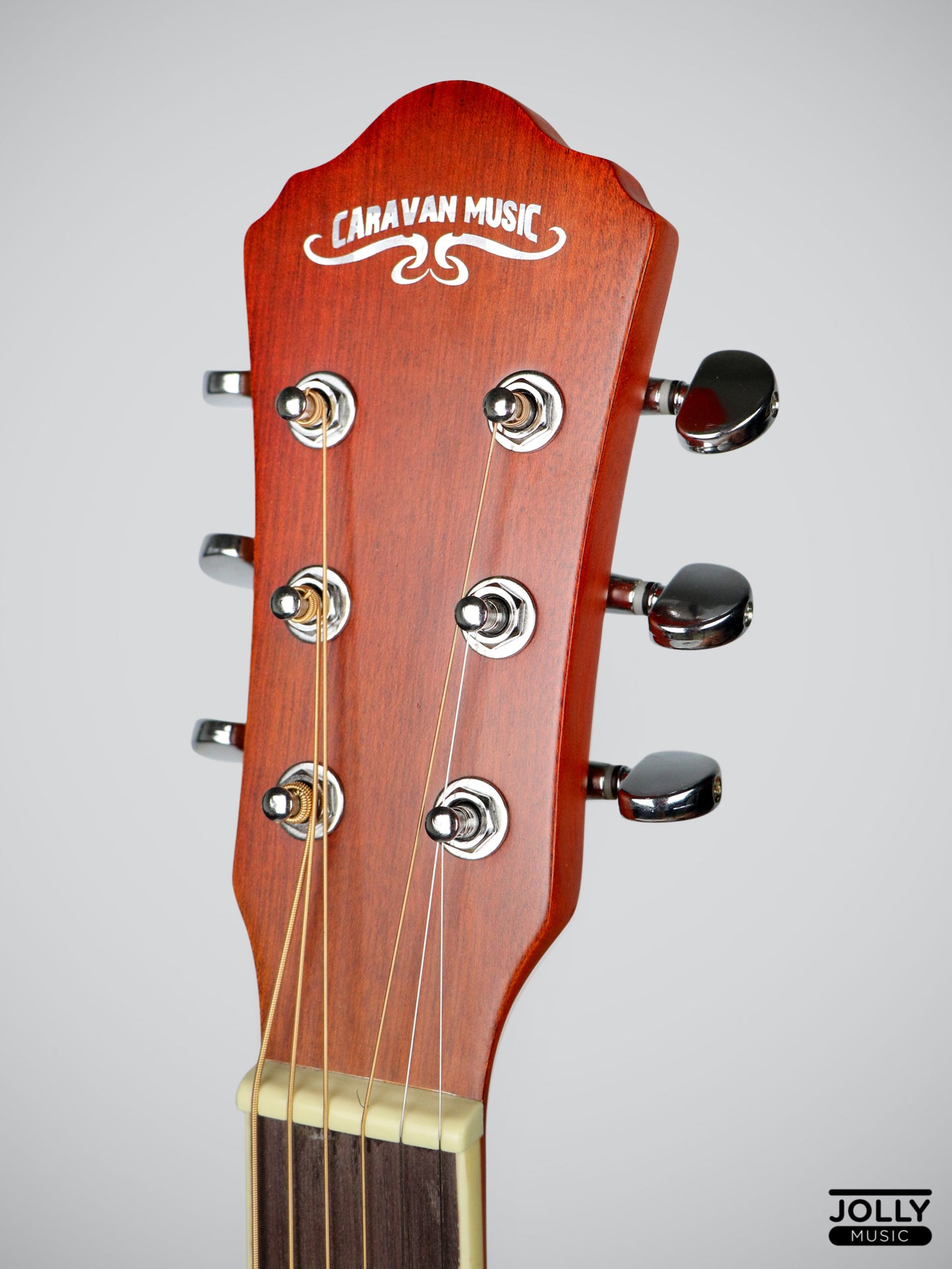 Caravan HS-4040 Acoustic Guitar with FREE Gigbag - Amber Burst