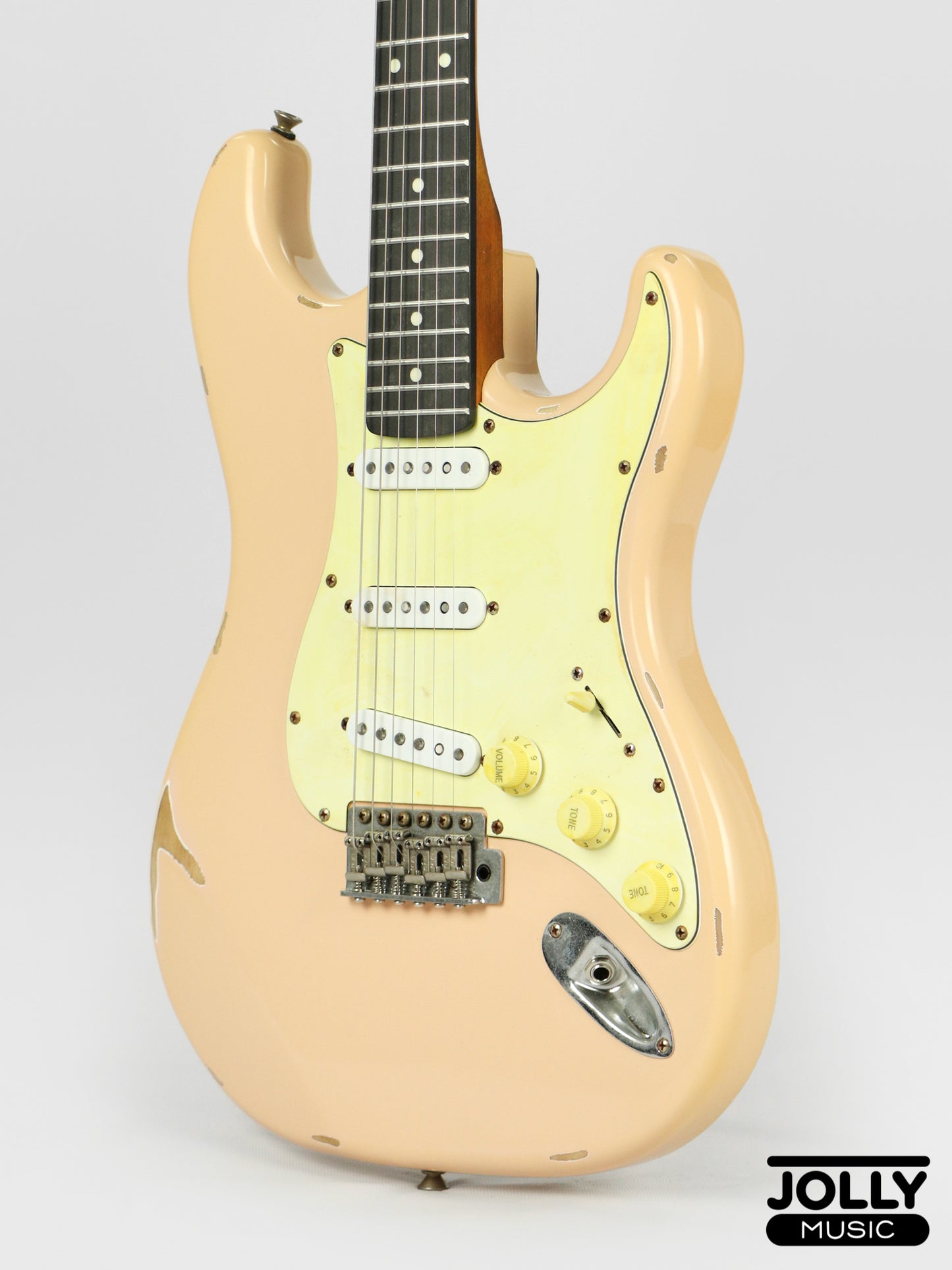 JCraft Vintage Series S-3VC 2023 Antique S-Style - Shell Pink