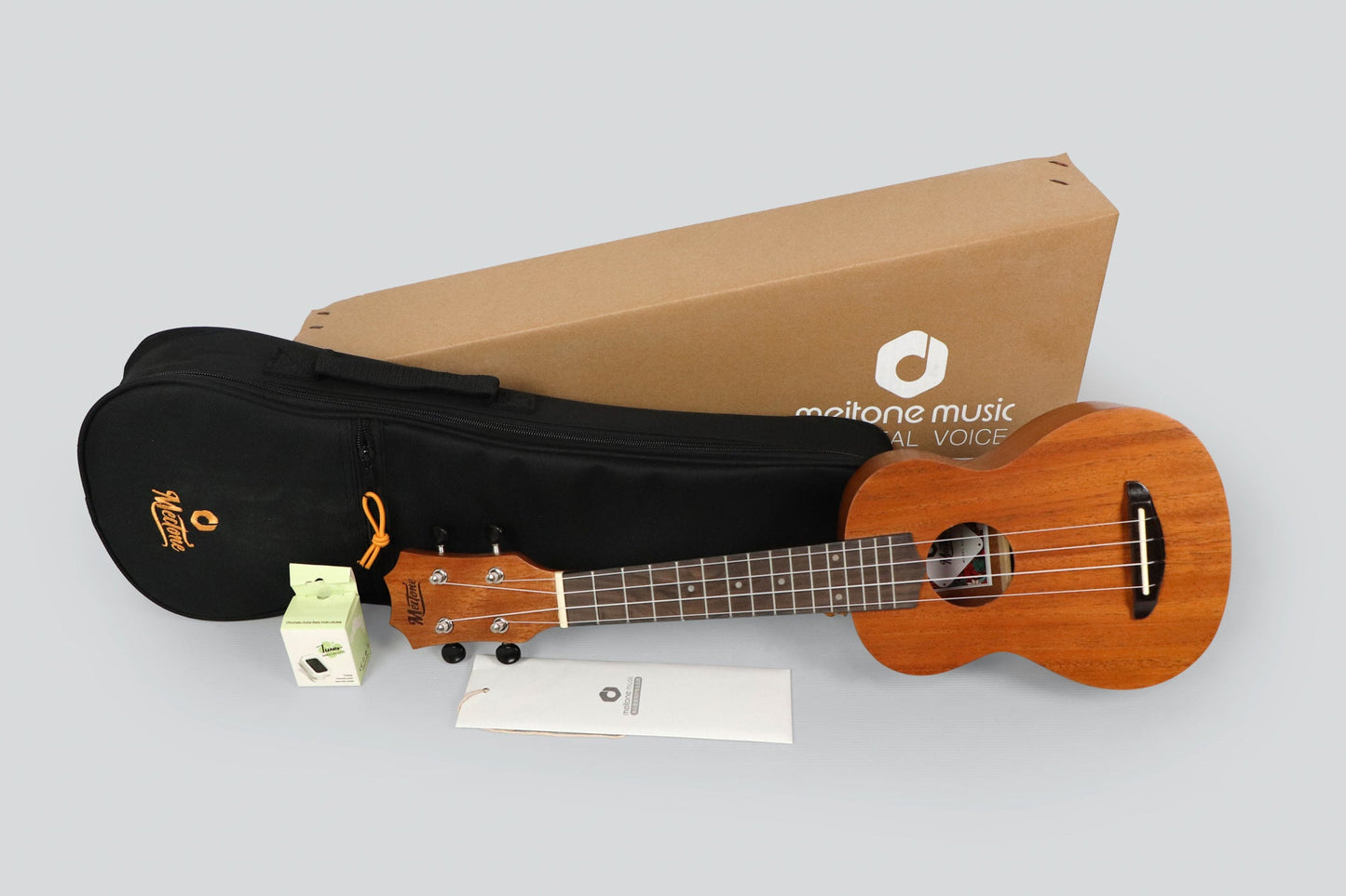 Meitone M1 All Mahogany Soprano Ukulele