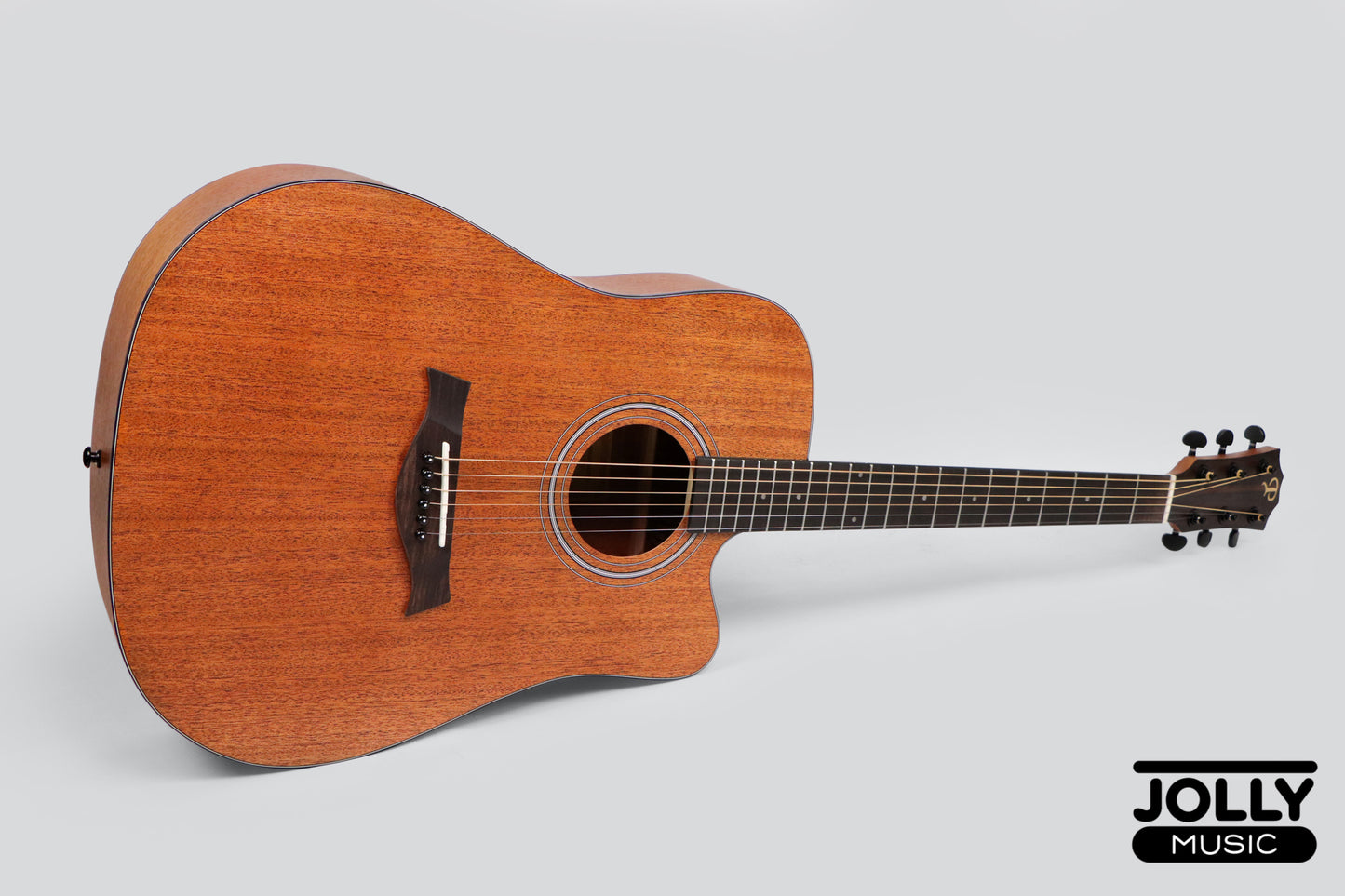 Phoebus Progeny PG-15Nc Dreadnought All-Mahogany Acoustic Guitar w/ Gig Bag