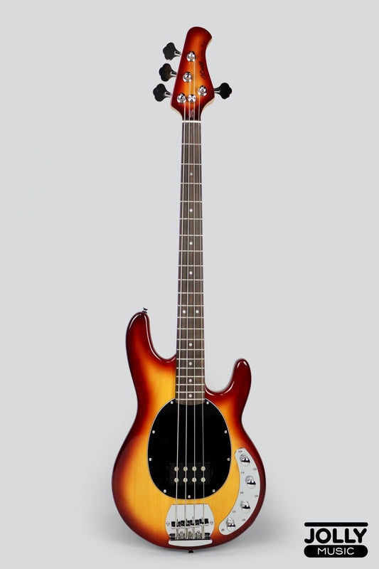 JCraft R-2 Active 4-String Bass Guitar - Vintage White