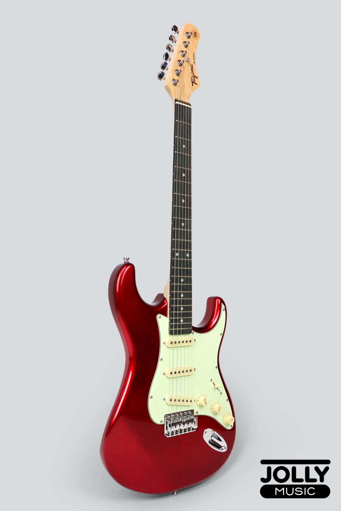 Tagima TG-500 S-Style Woodstock Series - Candy Apple