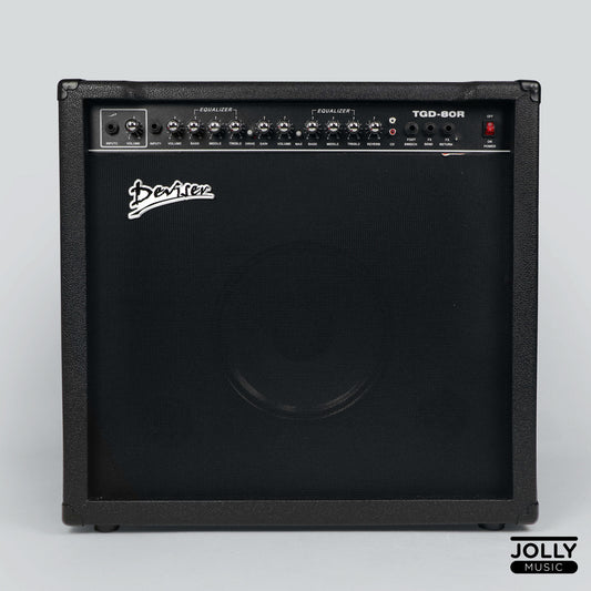 Deviser TG-80 Electric Guitar 80-watts Stage Amplifier with FX Loop, Reverb and Extension Speaker