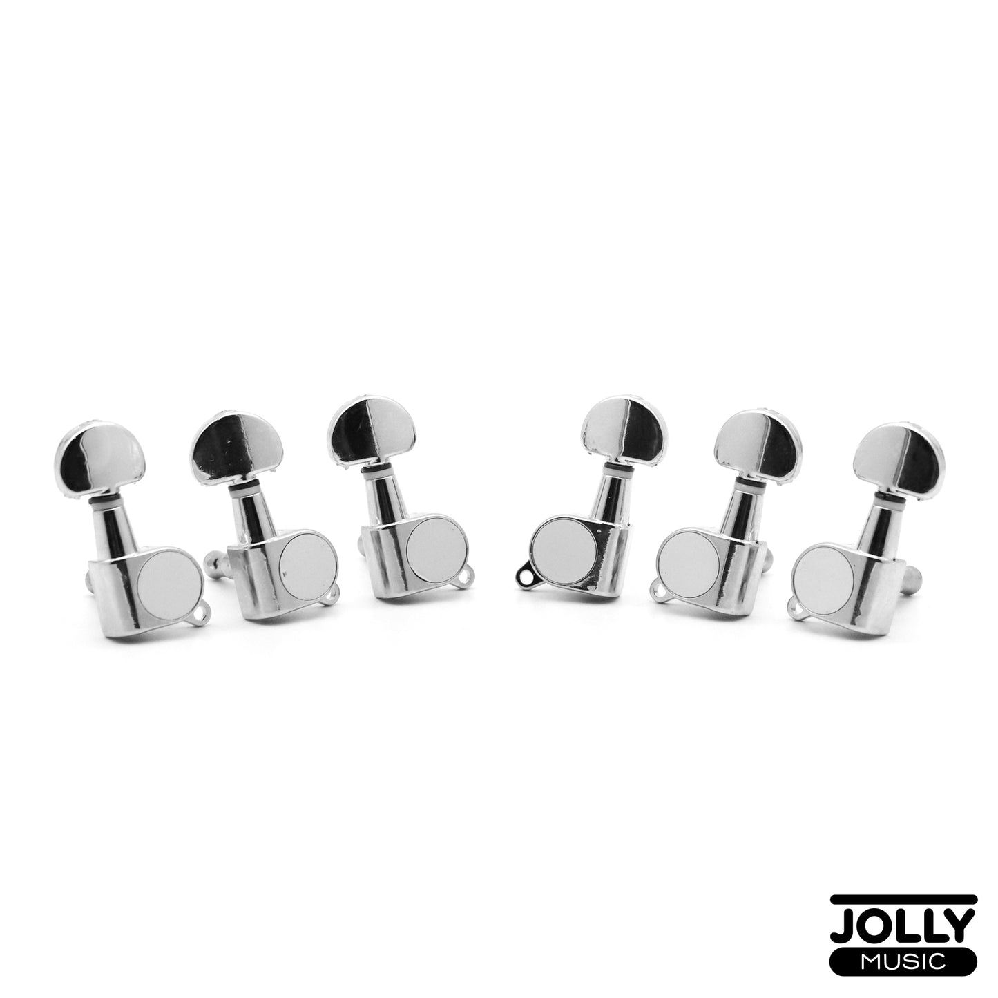 Tucana GMA-006 Mini Acoustic Guitar Tuner Machine Head 3x3 Set - Mini Kidney Chrome