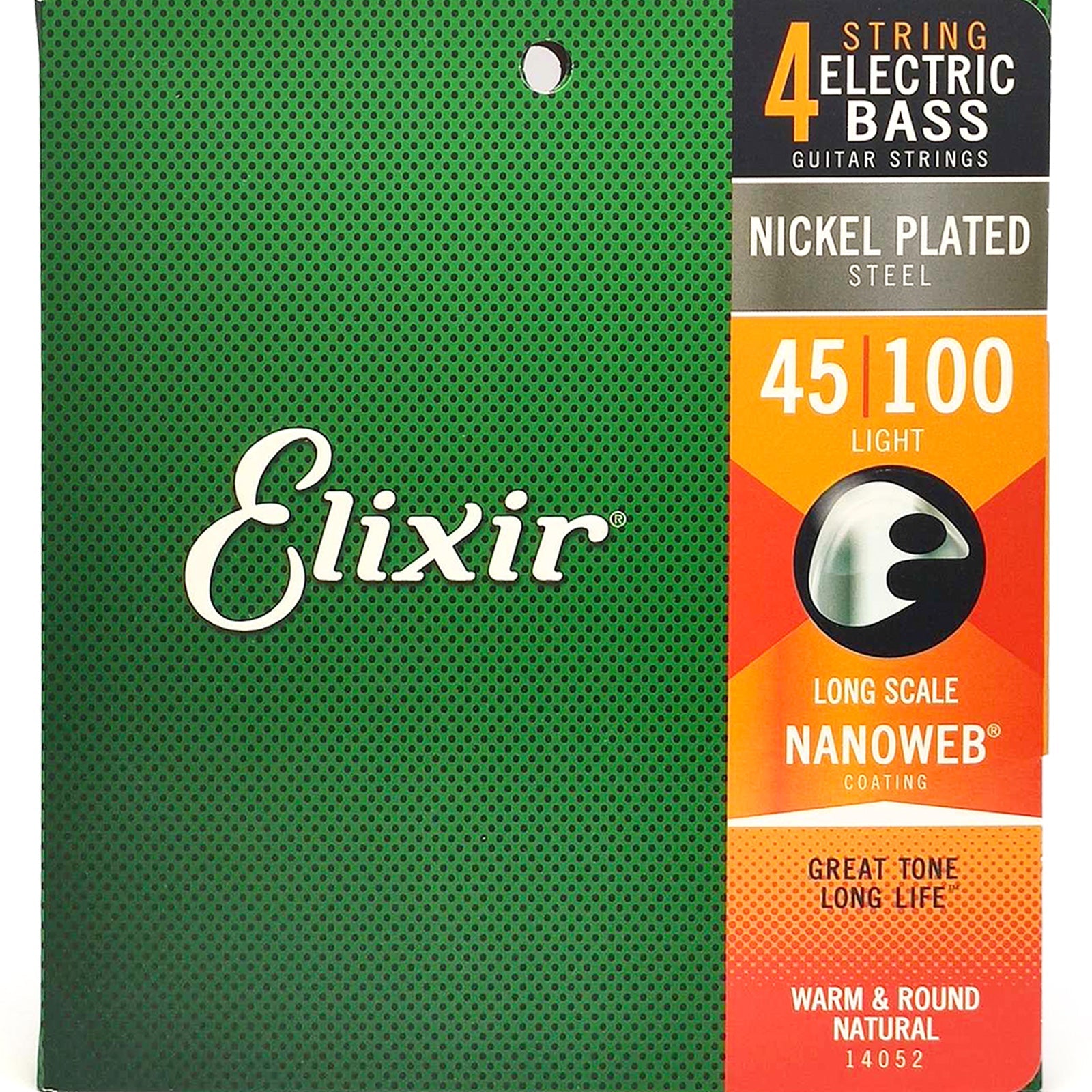 Elixir Electric Bass Nickel Plated Steel Bass Guitar Strings with