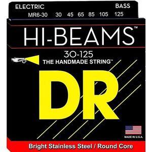 DR Hi-Beams Stainless Steel 6-String Bass Strings