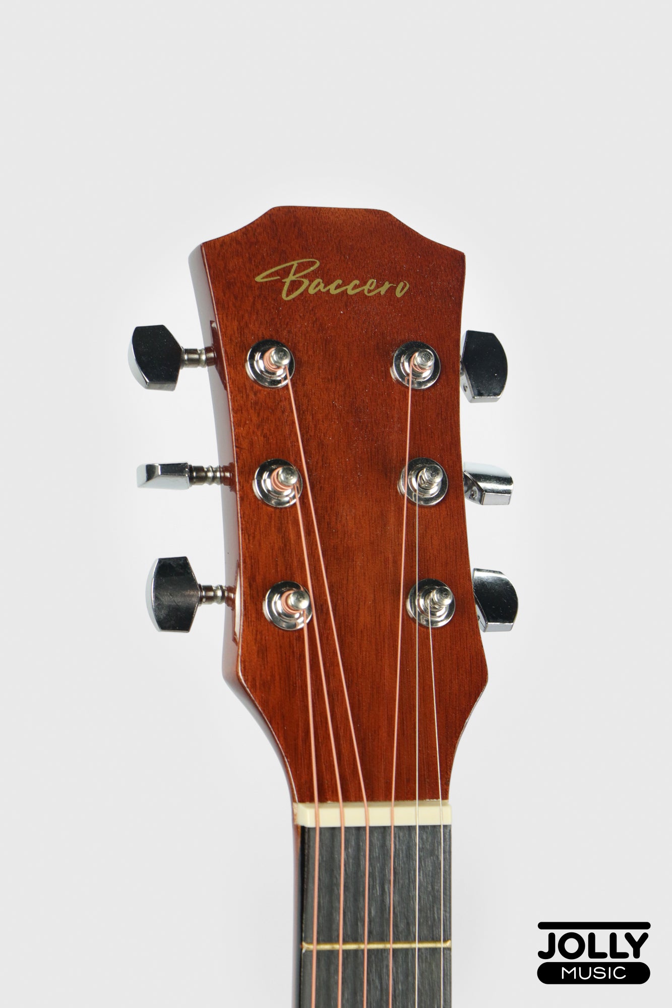 Baccero 38" Guitar K-38LT Truss Rod w/ Case, 3 Picks, Tuner, Capo - Brown