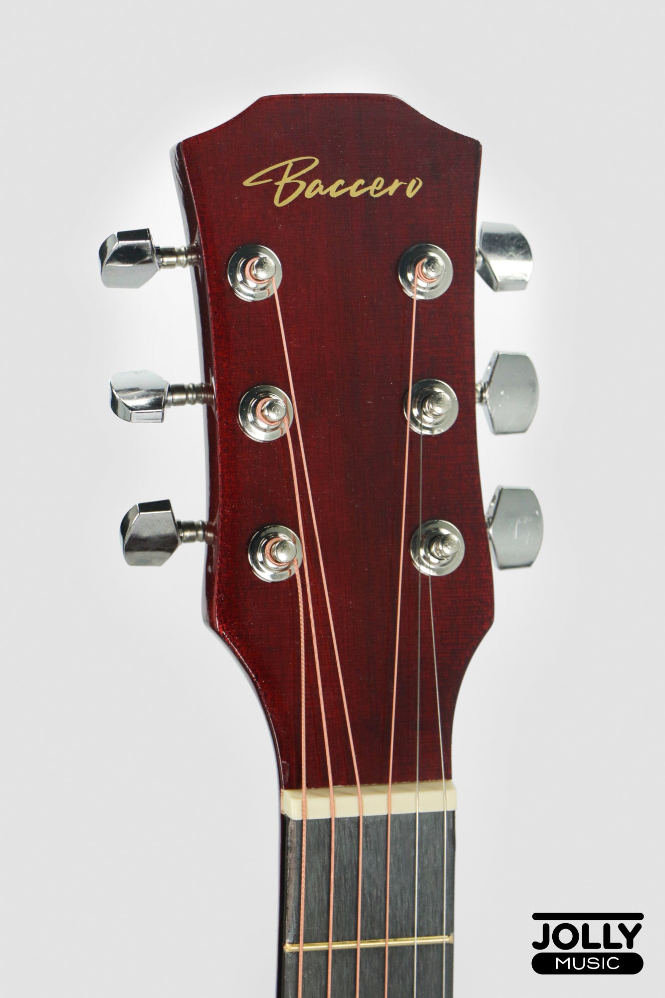 Baccero 38" Guitar K-38LT Truss Rod w/ Case, 3 Picks, Tuner, Capo - Natural
