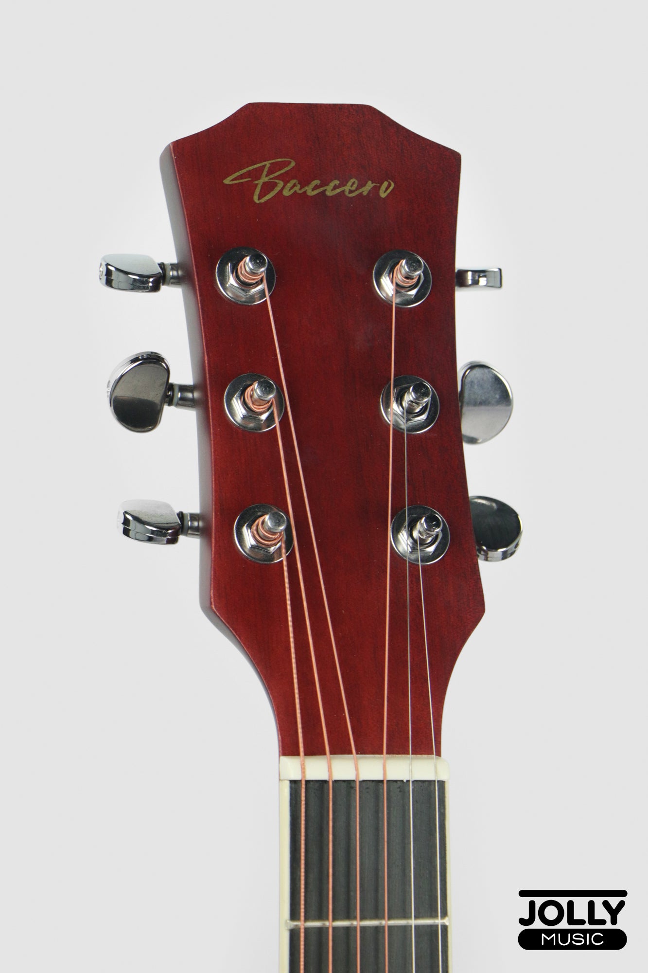 Baccero 41" Guitar KT-41Y Truss Rod w/ Case, 3 Picks, Tuner, Capo - Natural