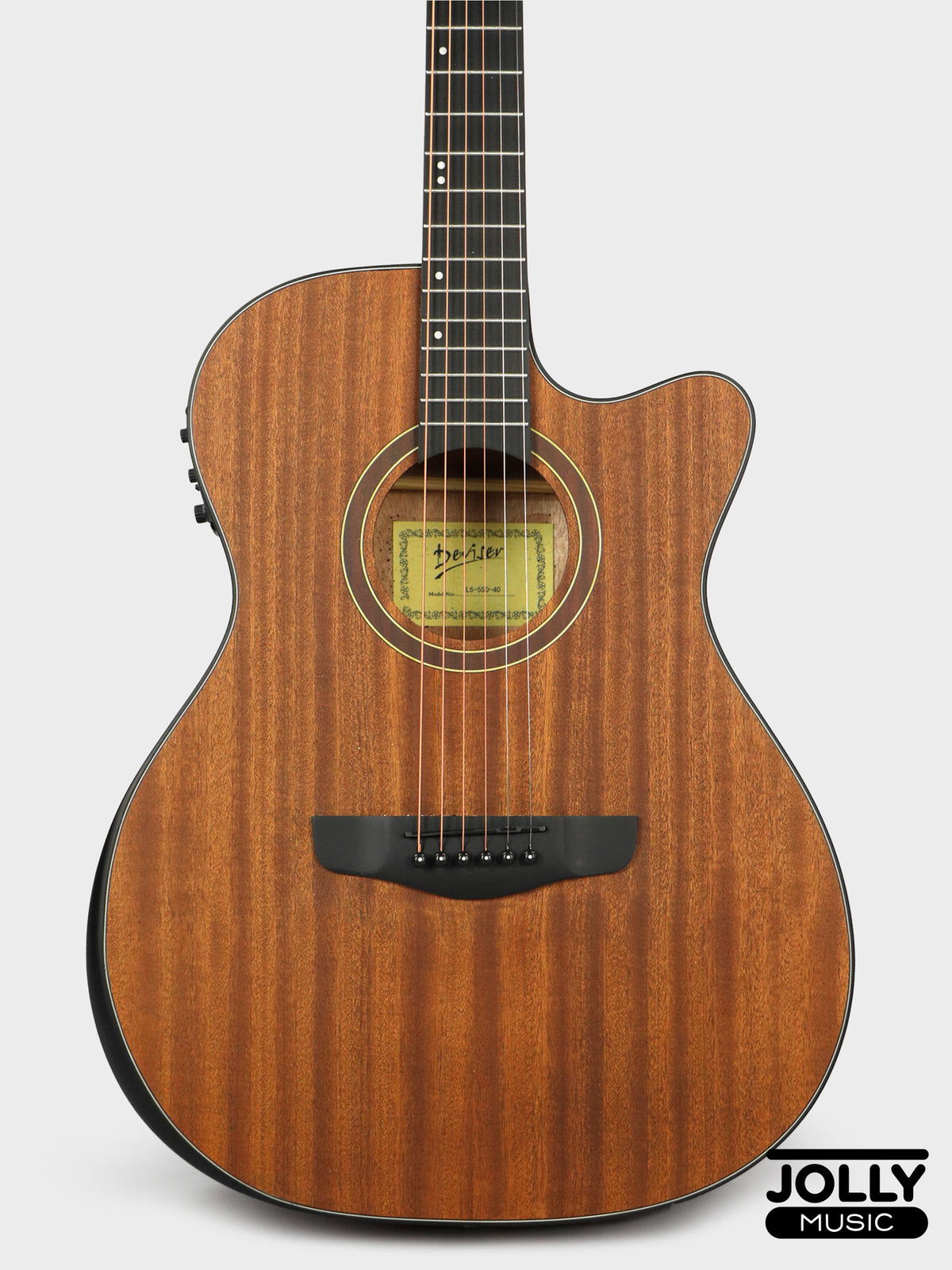 Deviser LS-550 EQ OM Acoustic-Electric Guitar