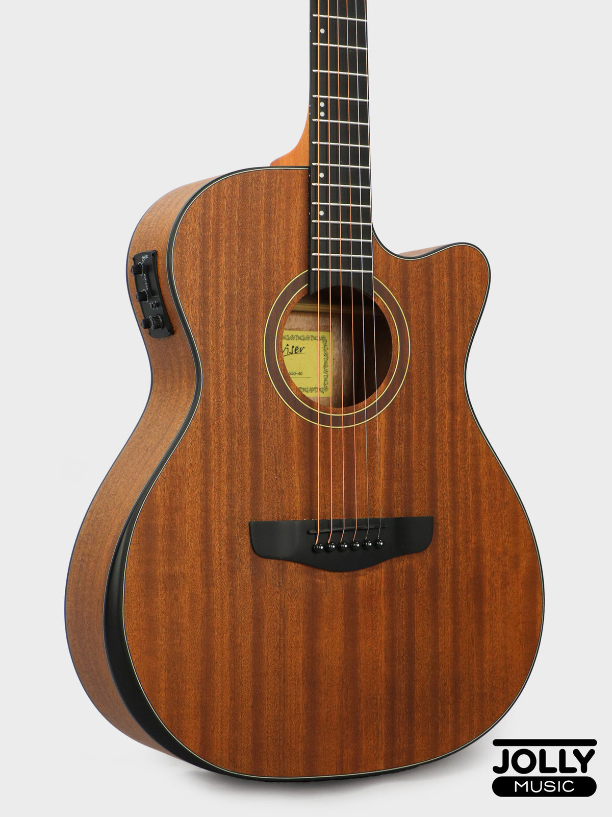 Deviser LS-550 EQ OM Acoustic-Electric Guitar